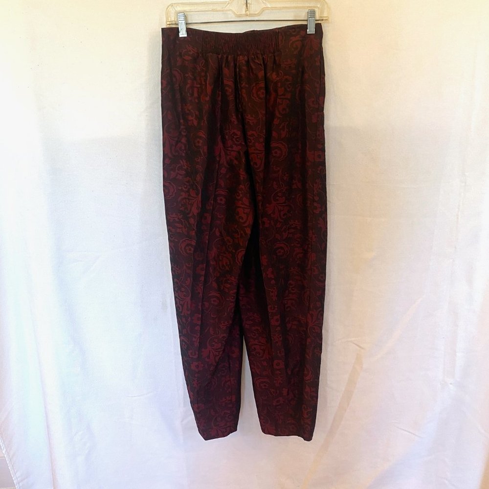 Vintage Sue Wong Brocade Velvet beaded collar Pant Suit Set - Picture 10 of 14